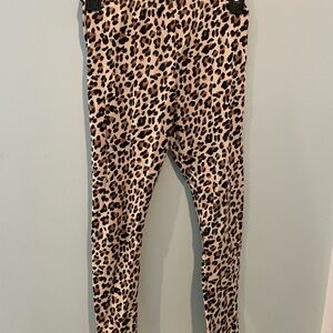 Leopard Print Kids Leggings